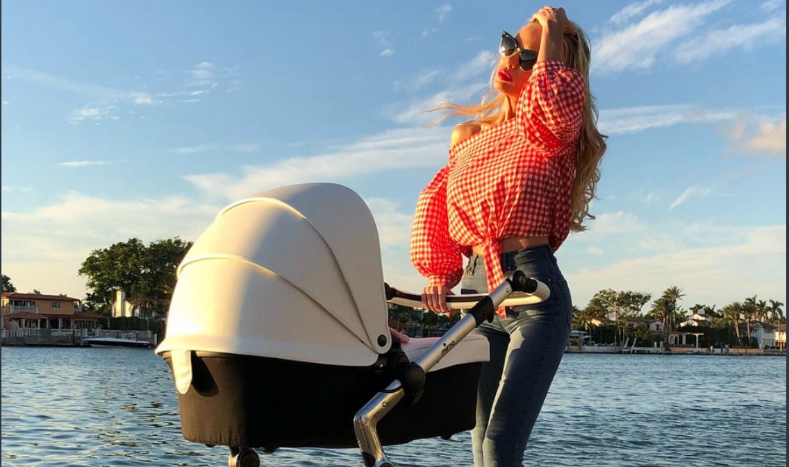 La hija de Luli Salazar cumplió un mes y su mamá publicó una foto "estilo vogue" | Espectáculos