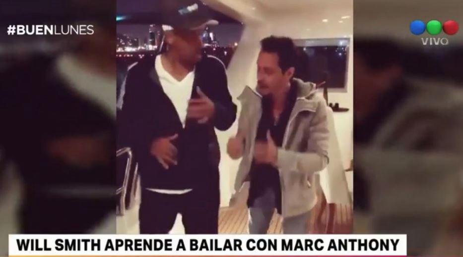 Will Smith aprende a bailar con Marc Anthony | Espectáculos
