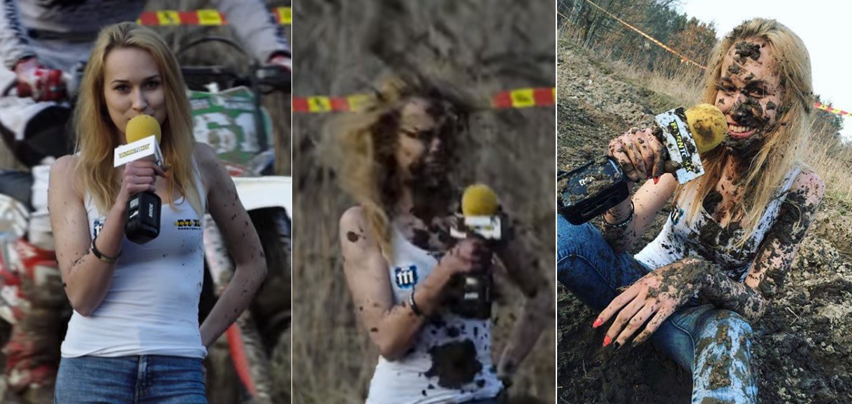 Video: el riesgo de la cobertura periodística de motocross | Espectáculos