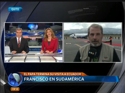 El Papa cerró su visita a Ecuador y le dijo a los jóvenes que "son los que tienen que hacer lío" | Internacionales