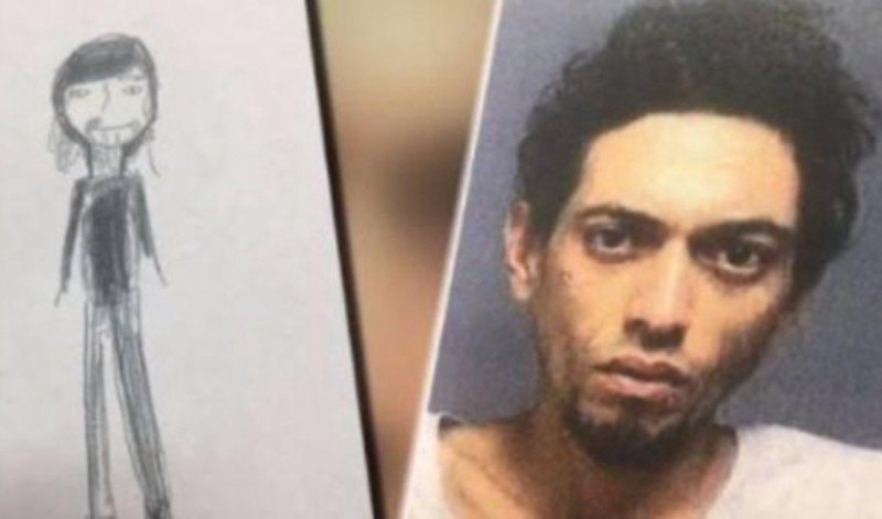 Atraparon a un ladrón por este dibujo de una nena de 11 años | Internacionales