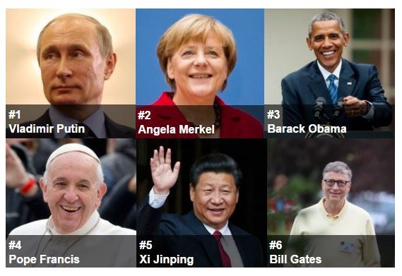 Ranking Forbes: Putin, Merkel, Obama y el Papa, los más poderosos del mundo | Internacionales