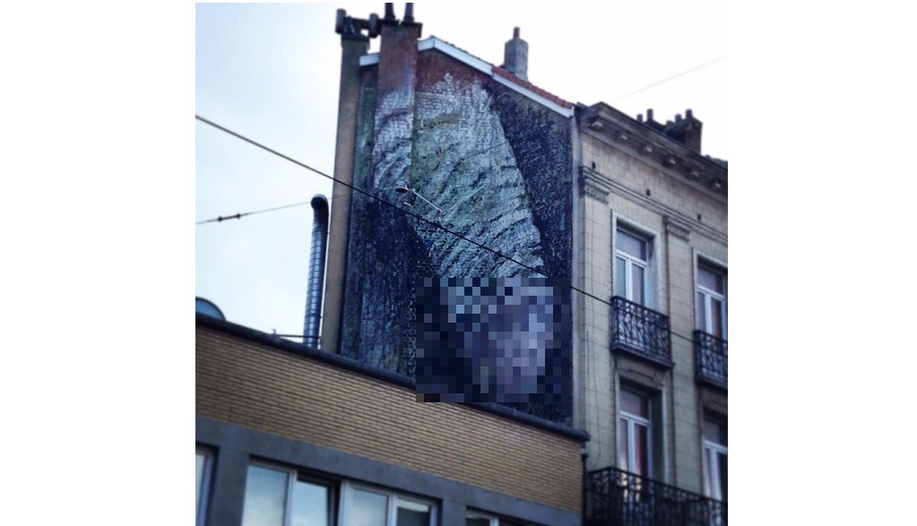 Bruselas: aparecen murales gigantes con grafitis de genitales y nadie sabe quién los hizo | Internacionales