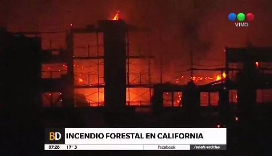 Murió uno de los bomberos que combaten los incendios forestales en California | Internacionales