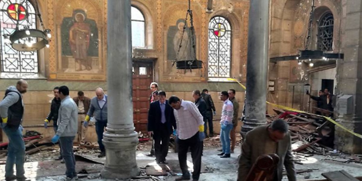 Atentado en una catedral de Egipto: al menos 25 muertos y 49 heridos | Internacionales