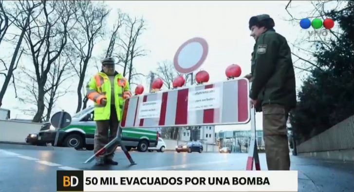 Alemania: evacúan a 54.000 personas para desactivar una bomba de la II Guerra Mundial | Internacionales