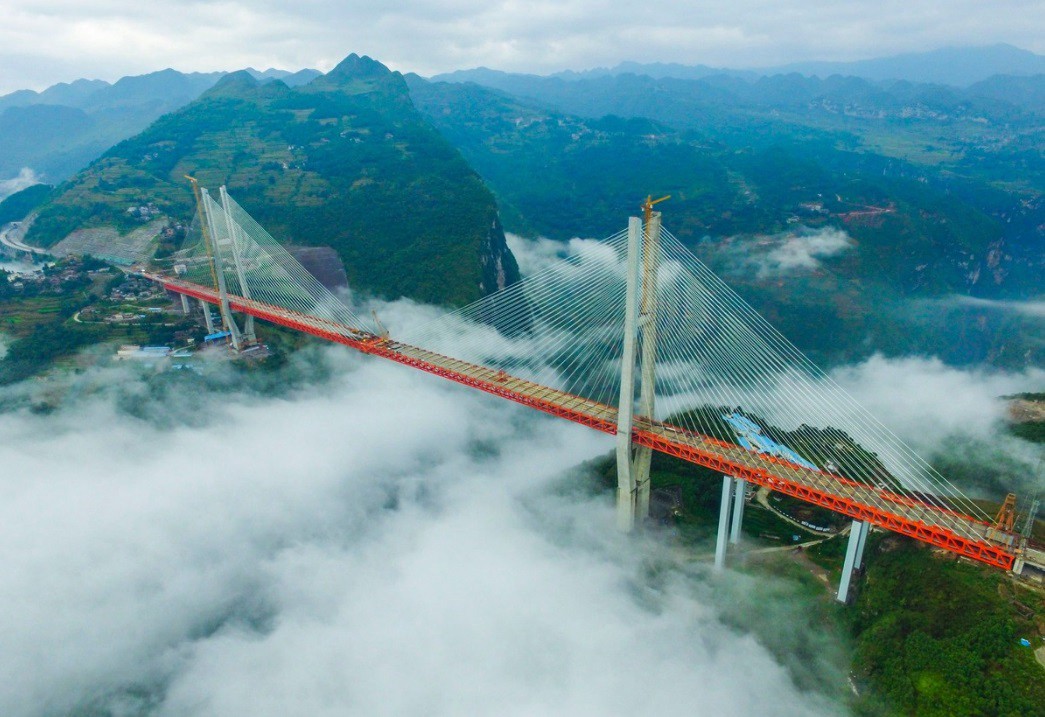 Ianuguraron el puente más alto del mundo en China | Internacionales