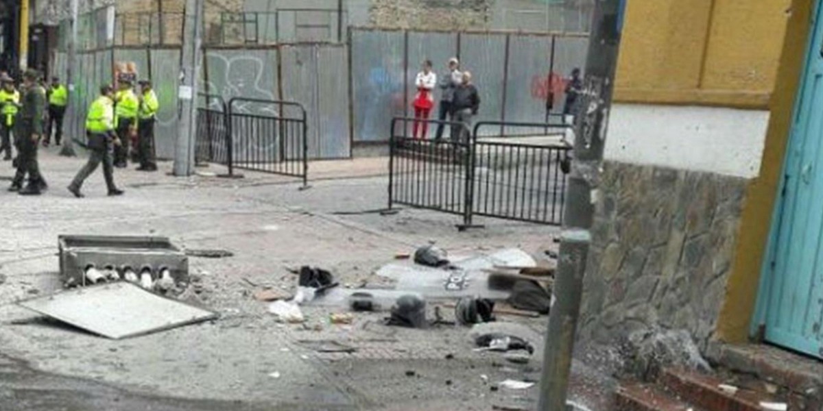 Explosión en el centro de Bogotá | Internacionales
