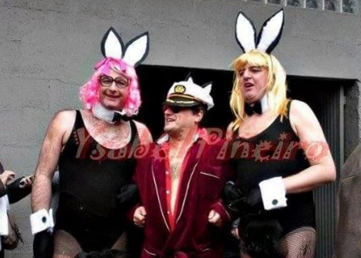 España: un cura se disfrazó de conejita Playboy y desató la polémica | Internacionales