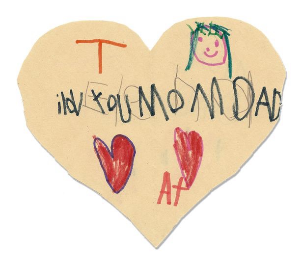 Antes de morir, una nena de 6 años dejó escondidos dibujos y mensajes para su familia | Internacionales