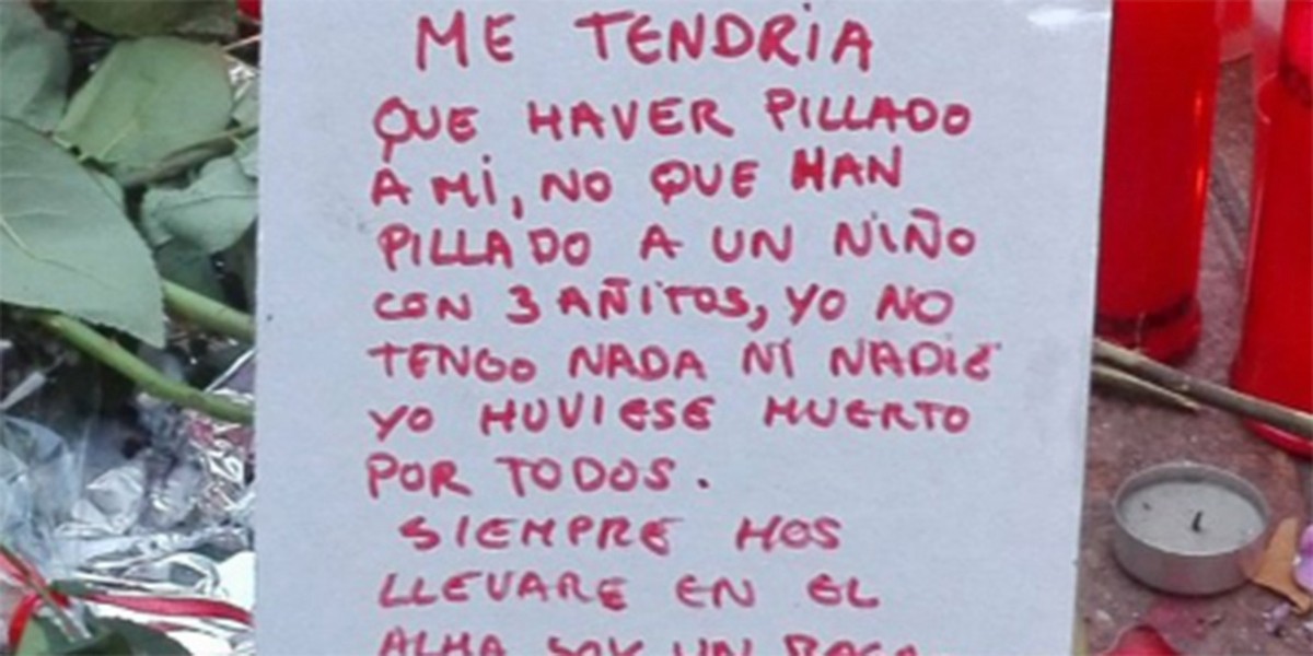 El mensaje de un sintecho a las víctimas del atentado en Barcelona que conmueve en las redes | Internacionales