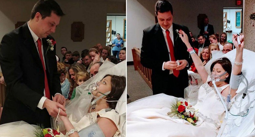 "Sus últimas palabras fueron sus votos": joven con cáncer se casó horas antes de morir | Internacionales