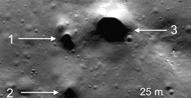 La NASA descubrió unos misteriosos pasadizos en el polo norte de la Luna | Internacionales