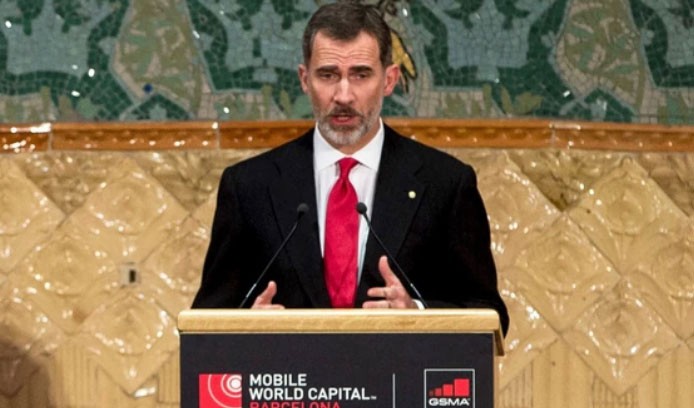 El rey de España visitó Cataluña en plena crisis por la independencia | Internacionales