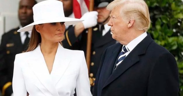 ¿Otro desplante?: el incómodo momento que le hizo pasar Melania a Donald Trump | Internacionales