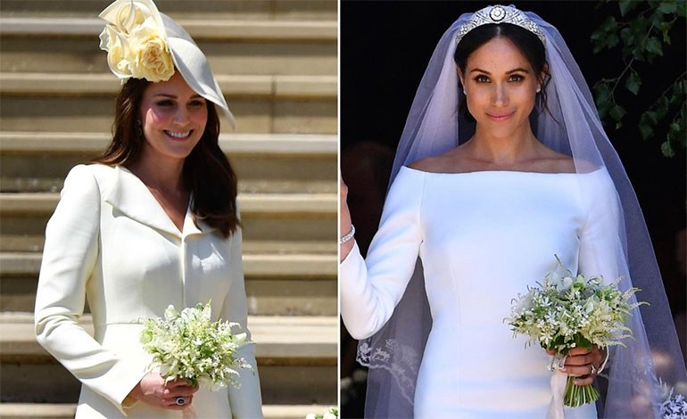Tensión entre las cuñadas de la Boda Real: Kate Middleton vestida en tono de blanco | Internacionales