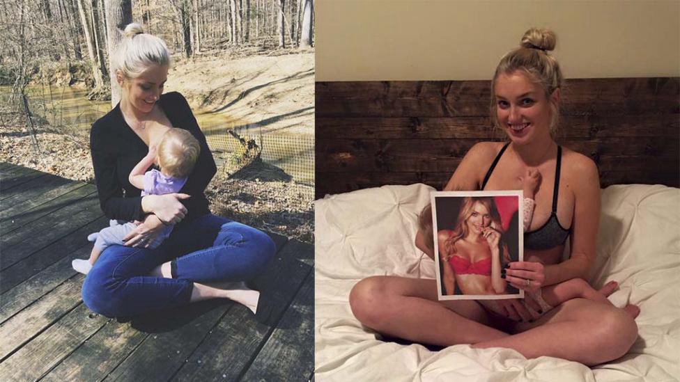 Facebook censura a una madre amamantando, pero no a una modelo semidesnuda de Victoria´s Secret | Redes