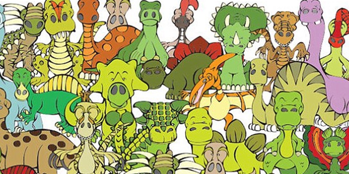 Nuevo desafío viral: ¿podés encontrar a la tortuga entre los dinosaurios? | Redes