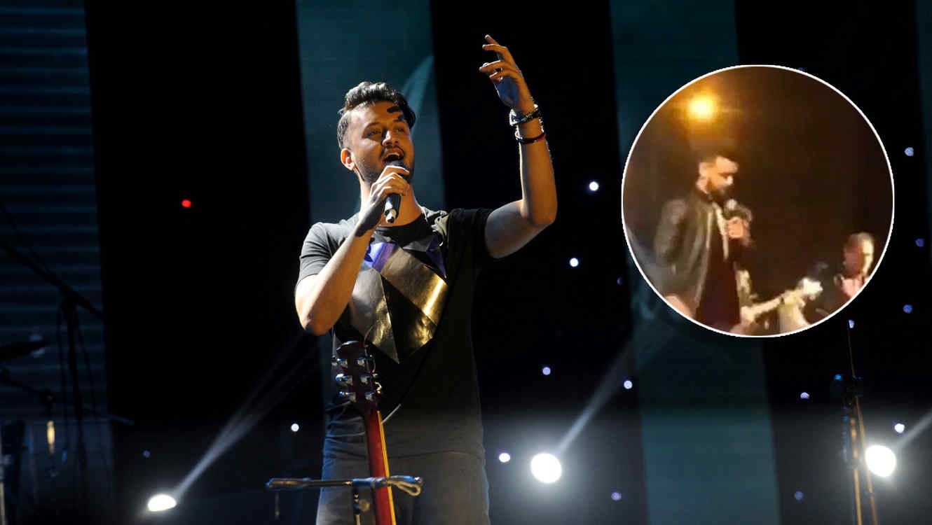 Héroe viral: Cantante detiene su show para salvar a mujer que estaba siendo manoseada | Redes