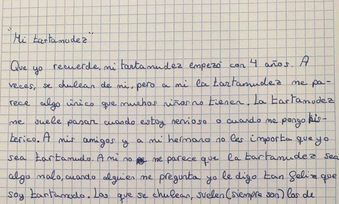 La increíble lección de vida de un niño de 10 años con tartamudez | Redes