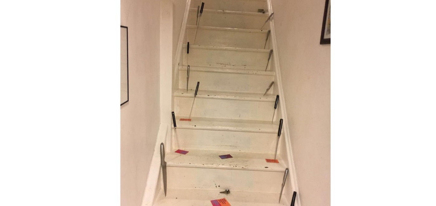 Esta imagen representa la "horrible realidad" que viven las mujeres víctimas de la violencia de género | Redes