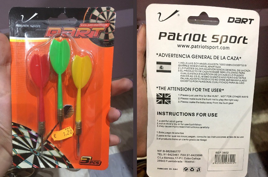 Esto es INCREÍBLE: una chica publicó la bizarra traducción de unos dardos y ESTALLARON las redes | Redes