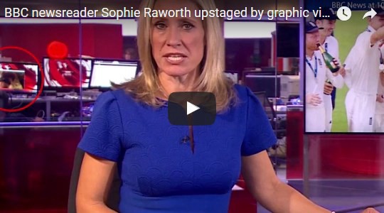 Noticias hot: se filtró un video porno por error en un noticiero de la BBC | Redes