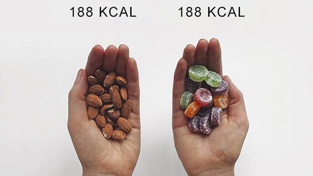 Cinco fotos que derriban los mitos de las dietas | Redes