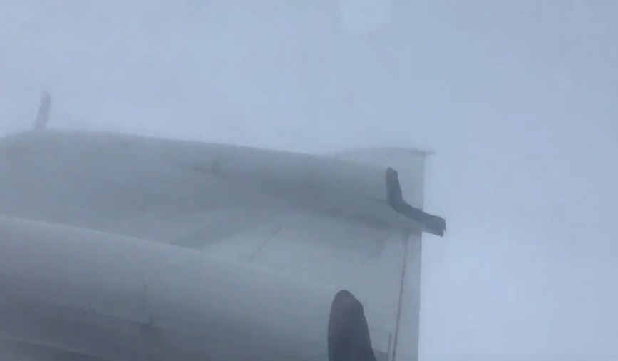 Video: Así es volar en medio del huracán Irma | Redes