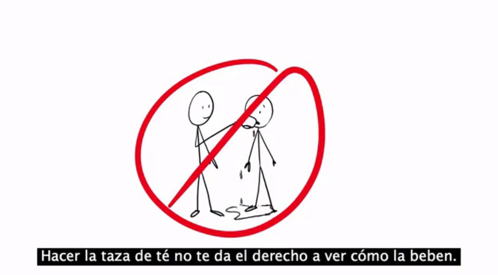 El video que explica cuándo se trata de una violación, con tazas de té | Redes