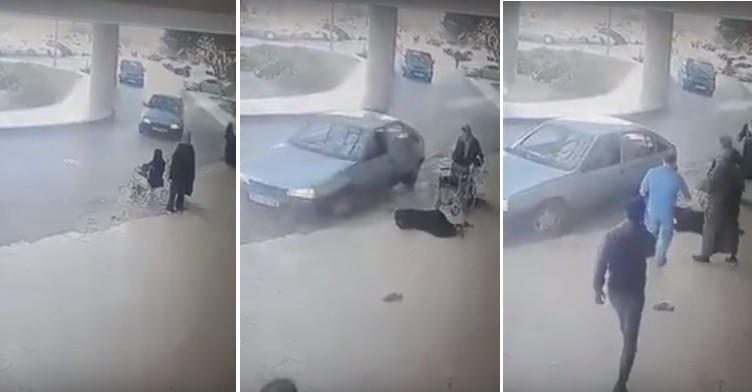 Video: esperaba a la salida del hospital tras ser dada de alta y la atropellaron | Redes