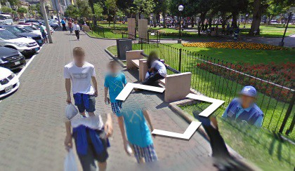 El joven que se encontró en Google Map con el momento en el que su novia lo está abandonando | Redes