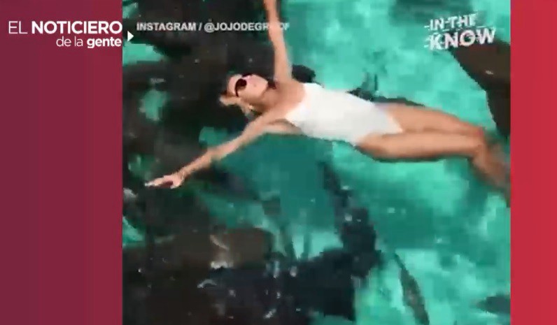 Descanso entre tiburones y ropa que brilla | Redes