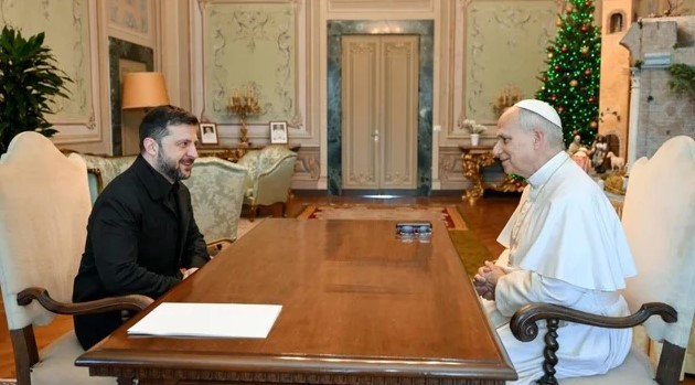 El Papa recibió a Zelenski y abogó por la paz en Ucrania | Internacionales