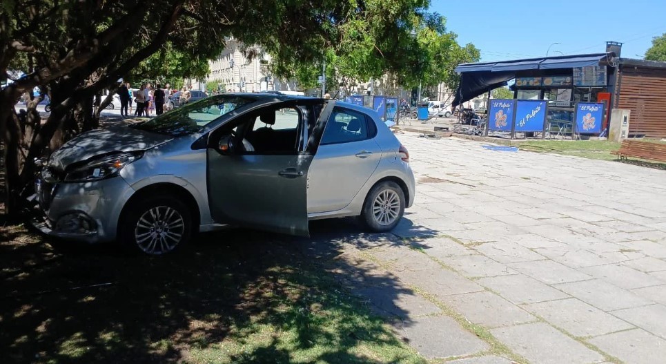 La Plata: un conductor se descompensó, chocó contra un puesto de comidas rápidas y murió | Actualidad