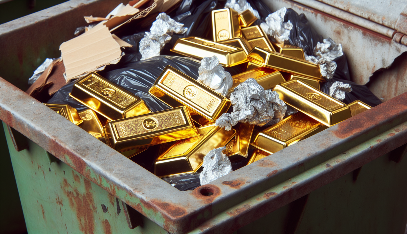 Tiró una lata a la basura: eran sus ahorros en oro valuados en 120.000 euros | Internacionales