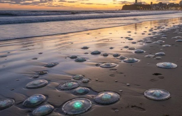 Alerta por medusas en Mar del Plata: el mar más caliente dispara las picaduras y preocupa a turistas | Clima, naturaleza y medio ambiente