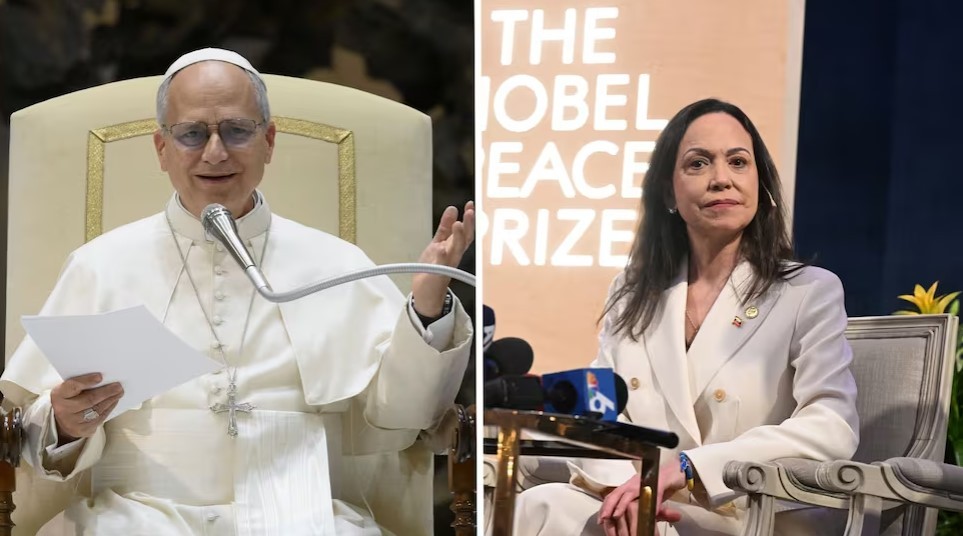El Papa recibió a la líder opositora venezolana María Corina Machado | Internacionales