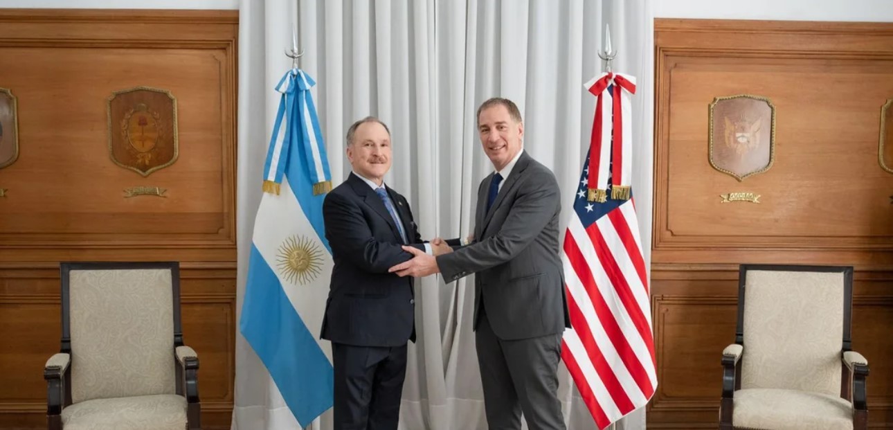 Santilli recibió al embajador Lamelas, a la espera de la firma del acuerdo comercial con EE.UU | Política