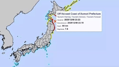 Terremoto frente a costa este de Japón con alerta de tsunami | Internacionales