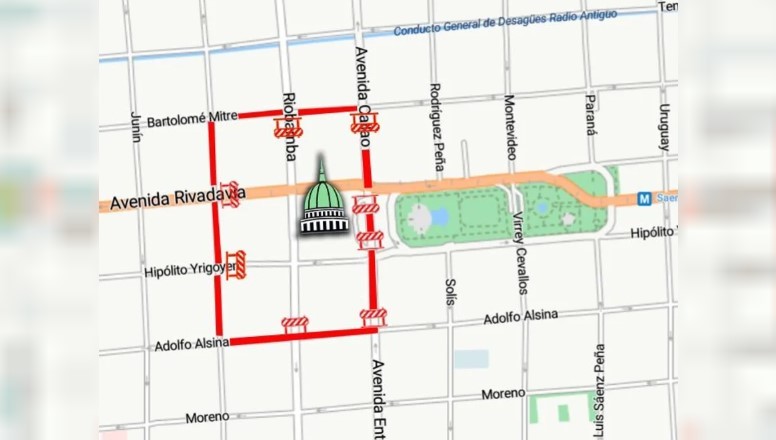 Congreso: habrá cortes de tránsito desde este miércoles por el tratamiento del proyecto de Ley de Glaciares | Actualidad