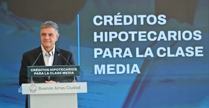 Jorge Macri anunció créditos hipotecarios para la primera vivienda de la clase media en la Ciudad | Política