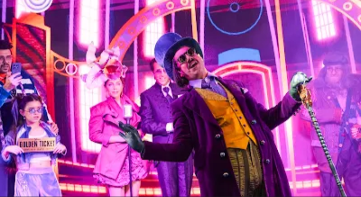 Se abrieron las puertas de la fábrica de chocolate: show especial en la puerta del Gran Rex | Espectáculos