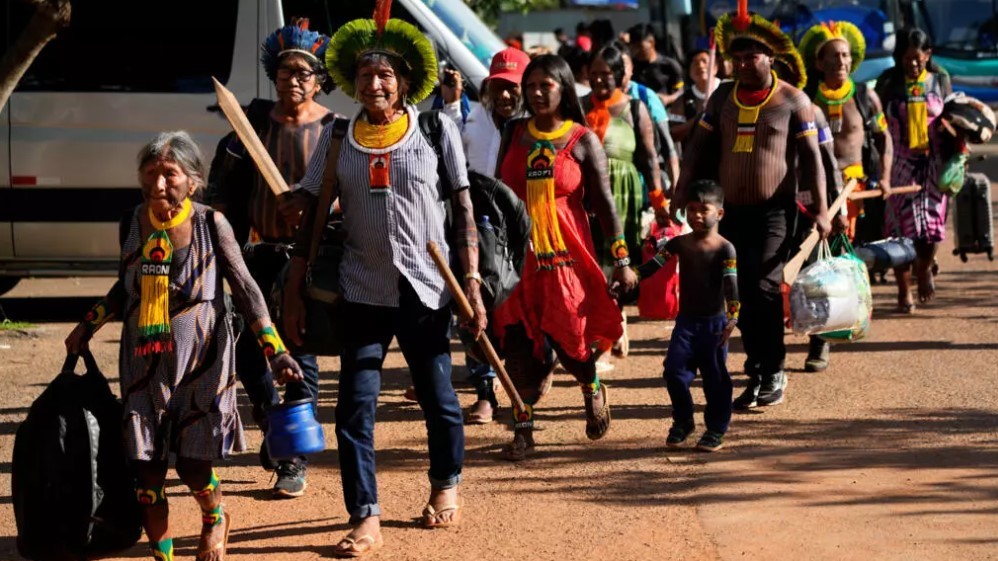 Brasil: Pueblos originarios llegaron a Brasilia en reclamo por tierras | Internacionales