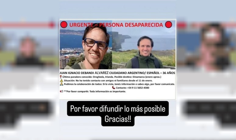 Buscan a un argentino en Francia que está desaparecido hace tres meses | Actualidad