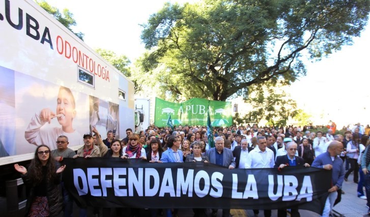 La UBA dará clases públicas y servicios de salud gratuitos para exigir la aplicación de la Ley de Financiamiento | Política