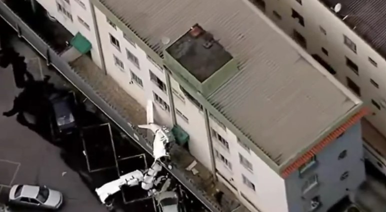 Tragedia aérea en Brasil: una avioneta se estrelló contra un edificio en Belo Horizonte | Internacionales