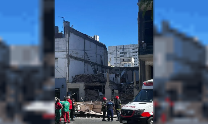 Belgrano: un herido por el derrumbe de una obra en proceso de demolición | Actualidad