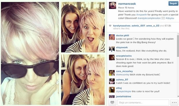 El cambio de look de Kaley Cuoco: su nuevo color de pelo | Espectáculos