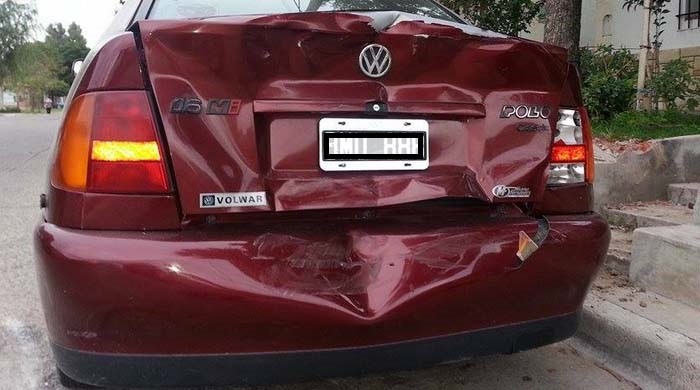 Chocó dos autos cuando rendía el examen de conducir | Actualidad